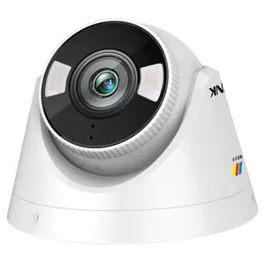 TP-LINK 400万像素PoE半球音频暗夜全彩网络摄像机 TL-IPC445EP-WB