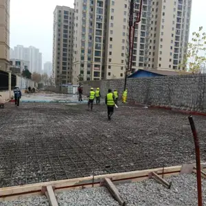 湖北学校混凝土批发 武汉彩色透水砼建筑材料供应