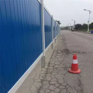 黑龙江双鸭山 铁皮围挡 复合板夹心围挡 ***价格