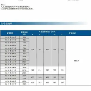 WELL̨��Ψ��SCR�������������W8-4-4-150-P 150A����������
