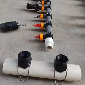 喷淋管快拆接头 涂装前处理水管快拆接头双夹扣式三通接头生产厂家