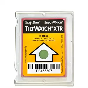 新款tiltwatch XTR 单角度防倾斜标签倾斜显示标签倾倒显示标签美国品牌