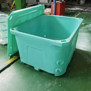 660L加厚滚塑冰桶 摆摊商用储冰长效保冷密封大桶