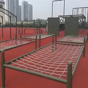 低桩网 水平梯 独木桥 高矮墙 高板跳台 转折旗 400米障碍体能训练设备