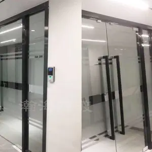 楼宇 办公室门禁安装 玻璃门消防门 人脸识别 指纹刷卡密码门禁安装