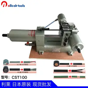 日本总代理NILE CST100高精度多功能气动脱皮机导线裁线剥皮机