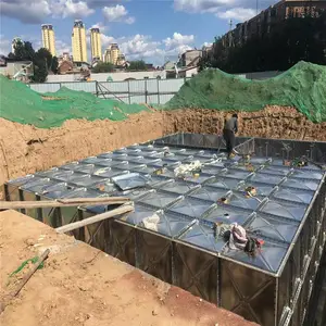 地埋箱泵一体化消防给水设备BDF抗浮地埋消防水箱水池厂家