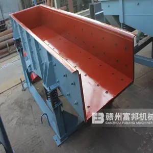 垃圾焚烧炉渣料振动给料机 定制重型槽摆式给矿设备