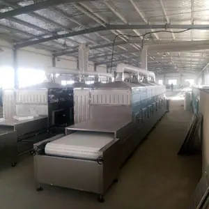 黑米紫米烘焙设备的选择,瑞晨隧道式微波设备