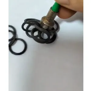 导电硅胶圈2欧姆高导电氟硅橡胶圈0.008-0.01Ω磁场电场高导电导通电橡胶圈