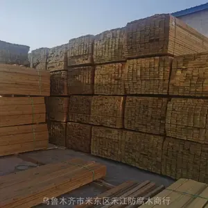 新疆防腐木碳化木塑木厂家 自家工厂 一手货源 全疆