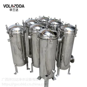 热销贵港花生油厂榨油机专用除杂提纯袋式过滤器 杂质拦截在滤袋中可清洗后再回用