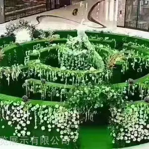 大型绿植迷宫出租出售定制制作绿植迷宫租赁暖场道具全国接单