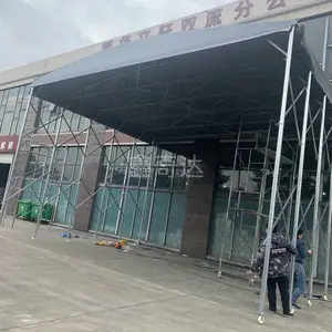 峨眉山按需定制仓库雨棚 双开雨棚 固定雨棚定制 直销雨棚厂家鑫奇达