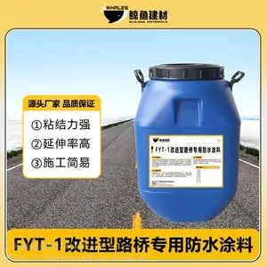 FT-Y改进型道路桥梁防水涂料 高速公路隧道抗渗抗裂防潮