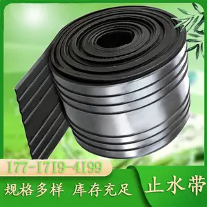 651型橡胶止水带 蓄水池用可卸式钢边式300*6mm 金烨