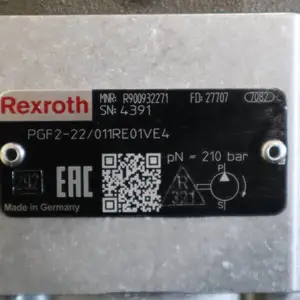 R900932271 PGF2-20/011RE01VE4 PGF2-21/011RE01VE4 力士乐
