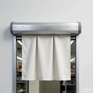 挡烟垂壁 无机布钢制 电动消防联动隔烟定制