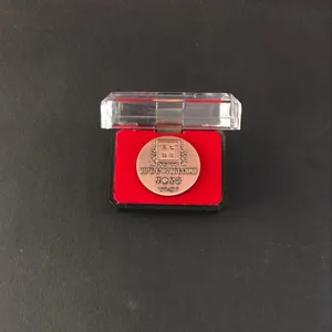 西安单位周年庆纪念章定制陕西金属奖章镀金渡紫铜色合金奖牌制作