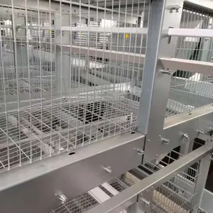 牧丰设备供应优质热镀锌层叠式鸡笼
