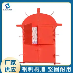 矿用防火栅栏门来图定制工期短质量好加厚钢板坚固耐用用途广