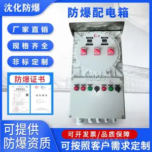 BXM(D)51现场电机防爆配电箱 检修电源照明动力控制按钮开关箱