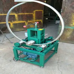 不锈钢管弯弧机 圆管大棚弯管器 立式折弯机磨具批发