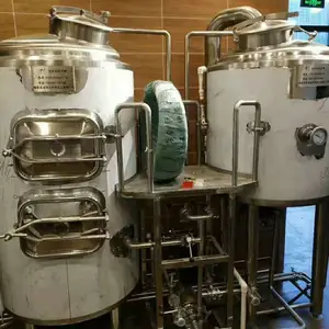 湖南酒店精酿啤酒设备1000升啤酒发酵罐酿酒设备厂家