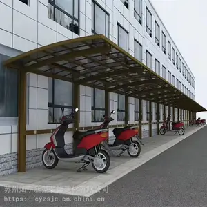铝合金车 充电棚 耐腐蚀免维护 生产安装商苏 州灿宇建材