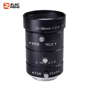 ZLKC中联科创12-36mm工业镜头HM1228MP3低畸变300万2/3