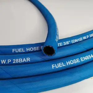 SAE100 R6 一层纤维液压油管 适用的介质为 空气 水 液压油