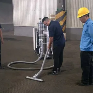 威德尔7.5KW自动反吹工业吸尘器吸水泥粉尘用吸尘设备