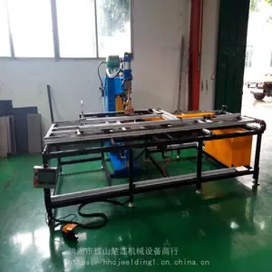 150KW不锈钢沥水篮收纳筐网片xy轴排焊机 模具行走自动碰焊机