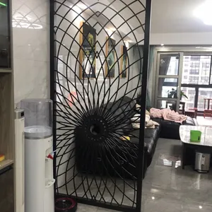 专业定制不锈钢屏风隔断客厅包工程古铜色钛金厂家直销值得信赖