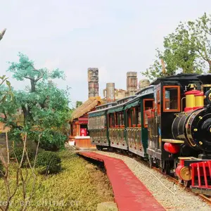 观光小火车_轨道燃油小火车_景区公园小火车