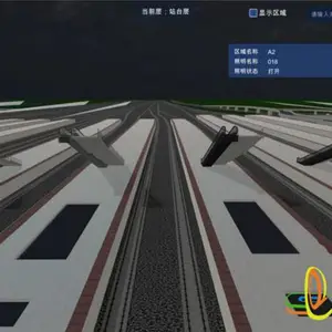 智慧交通管理系统_道路交通仿真_数字孪生可视化_广州华锐互动