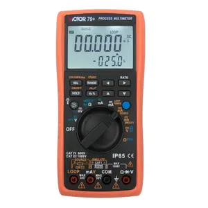 胜利仪器 4-20mA过程信号输出 过程万用表 VICTOR 79+ 热工校验仪