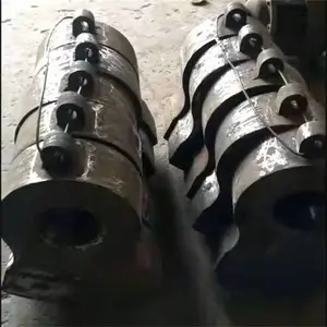 锤式破碎机高锰钢高铬合金耐磨锤头锻打齿环锤篦条