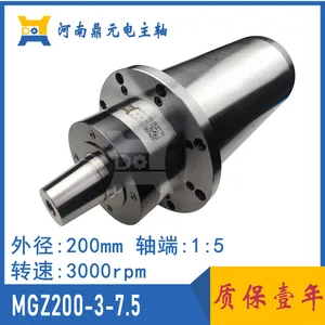 厂家供应 MGZ200-3-7.5 高速 精密 齿轮磨电主轴