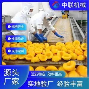 高效水果罐头加工设备 洗罐、灌装、杀菌一体化解决方案