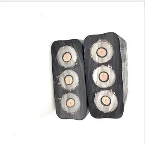 YA-005 小猫牌 3X50+3X25/3GKFB高压扁电缆 港口用扁型橡套软电线