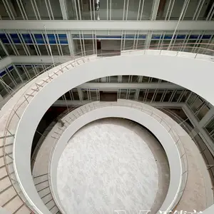 酒店大堂工程钢结构楼梯