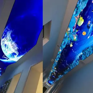 无边框软膜天花吊顶 卡布灯箱 易安装 易维护 专业安装