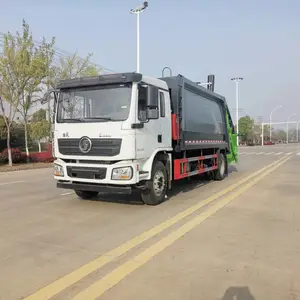 陕汽18方压缩式垃圾车