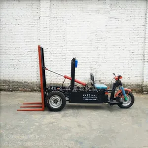 厂家直销电动三轮拉砖车 液压自卸电动平板车 整顶装卸电动自卸车