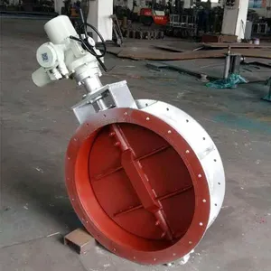 陇南市耐腐蝶阀电液动通风蝶阀D241W-1C DN700法兰电液动蝶阀