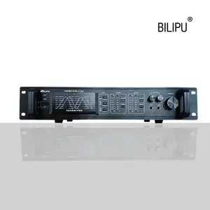 D类专业数字功放机厂家 比丽普电子KF-8800带EQ均衡RS232接口过载保护