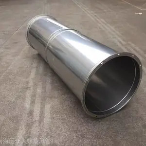 不锈钢螺旋风管白铁风管工业排气管通风管烟囱排烟管