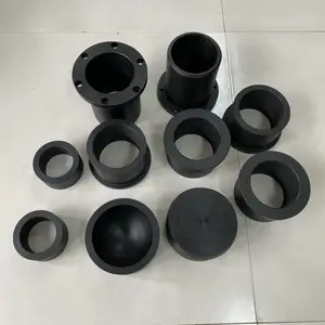 阳泽尼龙黑色导向套塑料套筒MC塑料轴承套耐磨尼龙衬套含油尼龙轴套