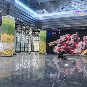 智显立诺 沉浸式数字展厅led显示屏 舞台电子售楼处led屏p3